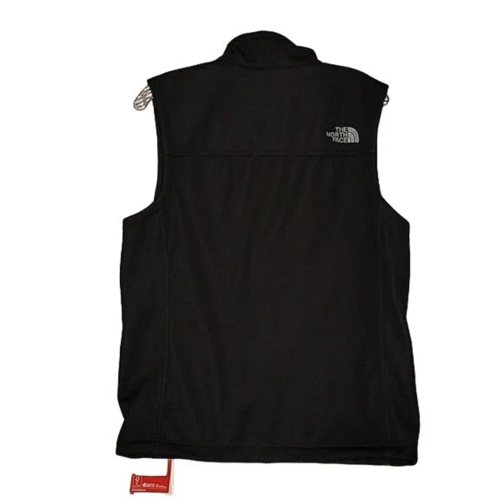 The North Face Ridgewall Softshell Vest S Black BaBylissPRO‎ Logo Zipper Pockets